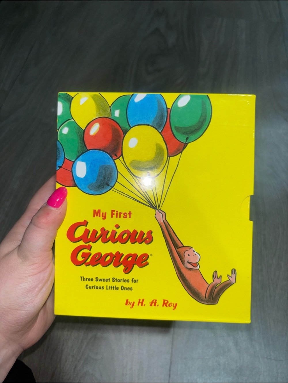 My First Curious George Book Box - Bright Yellow